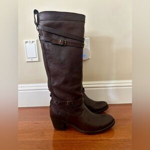 Frye Jane Strappy Boots